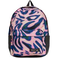 Adidas Classic Animal-Print kuprinė rožinė ir mėlyna