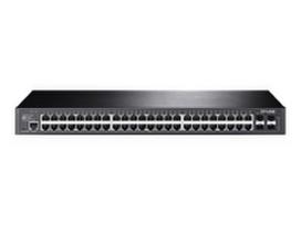 TP-LINK 48-Port Gigabit L2 Managed Switch with 4 SFP Slots TL-SG3452 JetStream 10/100/1000Mbps (RJ-45), Managed L2+, Rackmountable