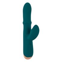 You2Toys - triušio ausų žiedinis vibratorius - turkio spalvos