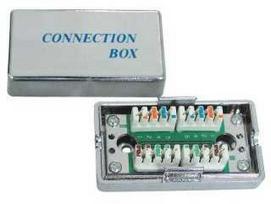 PremiumCord Junction box for Cat.5e cables, shielded