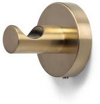 Blue Label Mėlynas LABEL rankšluosčių kabliukas su plokštele – šlifuoto aukso spalvos