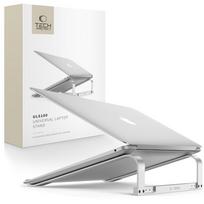 Sidabrinės spalvos universalus stovas "Tech-Protect ULS100 Universal Laptop Stand"