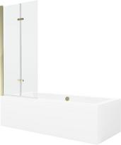 Vonia Mexen Cube su apdaila ir stiklo sienele, 180x80 cm + 80 cm (II)