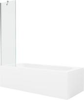 Vonia Mexen Vega su apdaila ir stiklo sienele, 150x70 cm + 50 cm