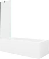 Vonia Mexen Vega su apdaila ir stiklo sienele, 150x70 cm + 60 cm