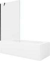 Vonia Mexen Vega su apdaila ir stiklo sienele, 150x70 cm + 100 cm