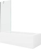 Vonia Mexen Vega su apdaila ir stiklo sienele, 160x70 cm + 70 cm
