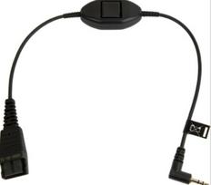 Ausinių adapterio laidas Jabra GN QD 2,5 mm
