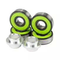 Guoliai MGP Madd K3 ABEC 11 Chrome Green