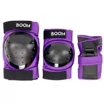 Apsaugų rinkinys Boom Classic Tripple Purple S
