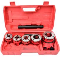Vamzdžių sriegpjovių rinkinys 3/8 "- 1.1 / 4" (5 vnt.) Gecko