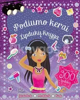 Podiumo kerai. Lipdukų knyga