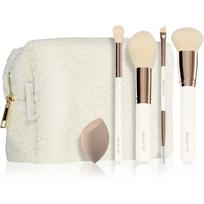 BrushArt Basic Soft Glam make-up brush set šepetėlių rinkinys su dėklu