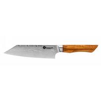 Damasko plieno peilis Kamazaki Bunka KZI303KN, 18 cm