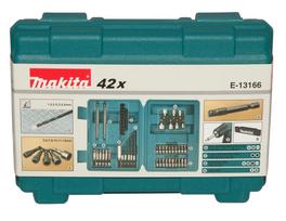 Antgalių rinkinys Makita E-13166, 42 vnt.