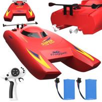 Nuotoliniu būdu valdoma RC motorinė valtis RC Car FroggieX Boat, 25km/h
