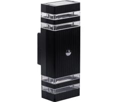 Lauko sieninis šviestuvas su jutikliu BREZZA 2xGU10/35W/230V IP65