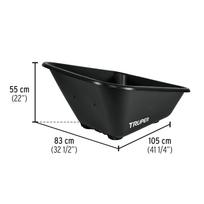 Plastikinė talpa karučiui TP-8 Truper®