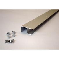 Sujungimo profilis stačiu kampu Ifö Solid SVVK N, 20 x 1950 mm, aliuminio spalvos
