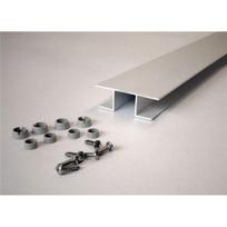 T formos jungties profilis Ifö Solid SVK V, 20 x 1950 mm, baltos spalvos