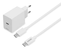 DELTACO USB-C sieninis įkroviklis, USBC-AC146