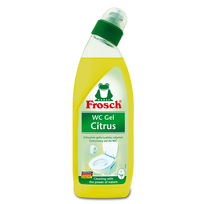WC priežiūros priemonė FROSCH Citrinų kvapo 750 ml x 10 vnt.