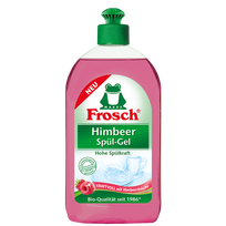 Indų ploviklis FROSCH Aviečių kvapo 500 ml x 8 vnt.