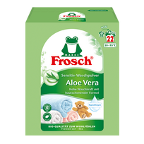 Skalbimo milteliai spalvotiems drabužiams FROSCH 1,45 kg x 5 vnt.