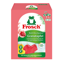 Skalbimo milteliai spalvotiems drabužiams FROSCH 1,45 kg x 5 vnt.
