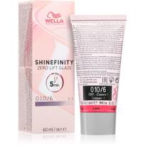 Wella Professionals Shinefinity Zero Lift Glaze pusiau ilgalaikiai plaukų dažai atspalvis 010/6 Lavender Flash 60 ml