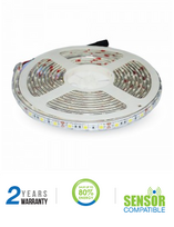 10,8 W/m LED juosta V-TAC, 5050, 60 LED/m, (6400K) Šaltai balta