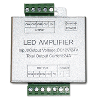 LED stiprintuvas V-TAC juostai RGB + 6000K