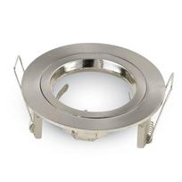 GU10 lemputės rėmelis V-TAC, apvalus, nikelio sp, Φ95 x 32 mm