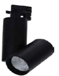 15W LED šviestuvas ant bėgelio V-TAC, juodu korpusu, (6400K) šaltai balta