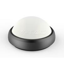 12W šviestuvas V-TAC, juodas, IP54, 3000K(šiltai balta)