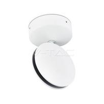 7W LED sieninis šviestuvas, baltas, IP65, 4000K