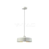 7W pakabinamas LED šviestuvas V-TAC, Ø340, baltas, metalas / akrilas, 3000K (šiltai balta)