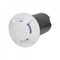 1W įmontuojamas grindinio šviestuvas STEP LIGHT V-TAC, apvalus, baltas, 6500K (šaltai balta)