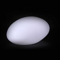 0,5W LED šviestuvas, ovalus, RGB, D:28X21X17cm