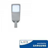 160W gatvės šviestuvas V-TAC, 2 klasė, 4000K (natūraliai balta), SAMSUNG LED chip