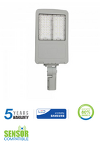 150W gatvės šviestuvas V-TAC, pilkas, 5700K,  SAMSUNG LED chip, pritemdomas