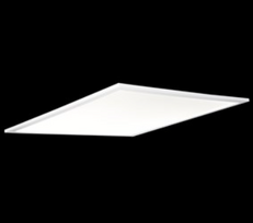 21W LED panelė EUROPANEL PLX 596x596mm, 4000K, IP44, dimeriuojama, balta