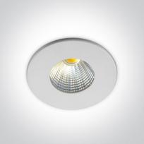 1W/3W LED įleidžiamas šviestuvas, baltas, 4000K