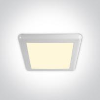 16W įleidžiama panelė, balta, 3000K