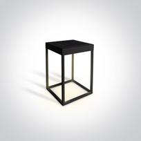 2,2W lauko šviestuvas su saulės baterija, juodas, 3000K, 30cm