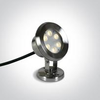 6W LED baseino šviestuvas, nerūdijančio plieno sp., 4000K, IP68