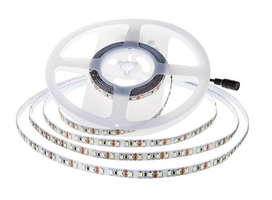 8W/m LED juosta, 6500K, 126 LED/m, 24V, 5 metrų ritė