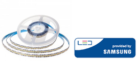 15W/m LED juosta, 24V, 240 LED/m, 4000K, IP20, 10 metrų ritė