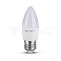 4,5W LED lemputė, žvakės formos, E27, 4000K