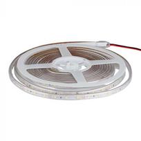 3,2W/m LED juosta, 60LED/m, žalia šviesos sp., IP65, 5 metrų ritė